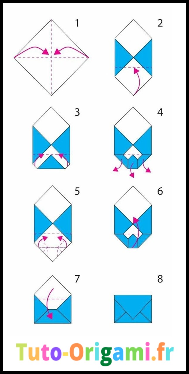 Enveloppe En Papier tutoriel facile et gratuit